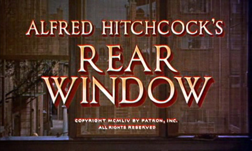Das Fenster zum Hof - Titel