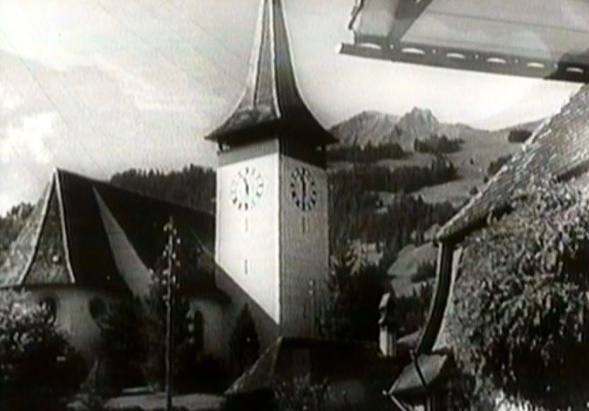 Der Geheimagent - Kirche und Landschaft