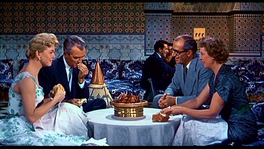 Der Mann der zuviel wusste 1956 - Abendessen in Marrakesch