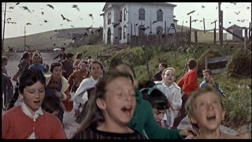 Die Vögel - Fliehende Kinder