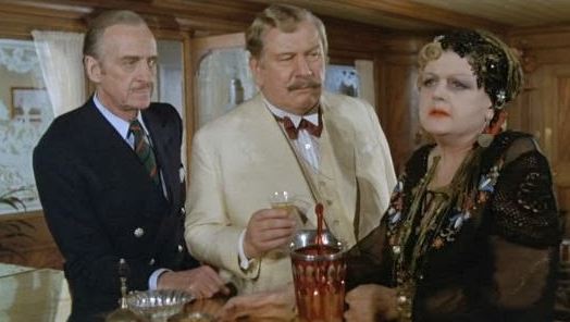 Niven Lansbury Ustinov Tod auf dem Nil