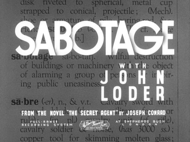 Sabotage (1936)