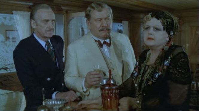 Tod auf Nil - David Niven mit Peter Ustinov und Angela Lansbury